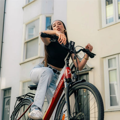 Roxform STRIDE S Step-Through City Commuter Electric Bike 250W - Charge & Glide