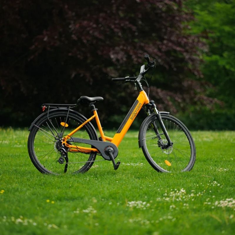 Roxform STRIDE S Step-Through City Commuter Electric Bike 250W - Charge & Glide