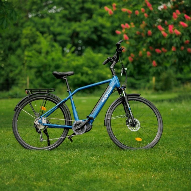 Roxform VALOR L Mid-Drive City Commuter Electric Bike 250W - Charge & Glide