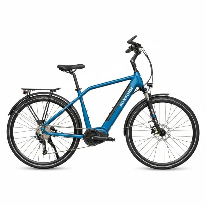 Roxform VALOR L Mid-Drive City Commuter Electric Bike 250W - Charge & Glide