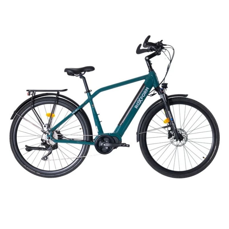 Roxform VALOR L Mid-Drive City Commuter Electric Bike 250W - Charge & Glide