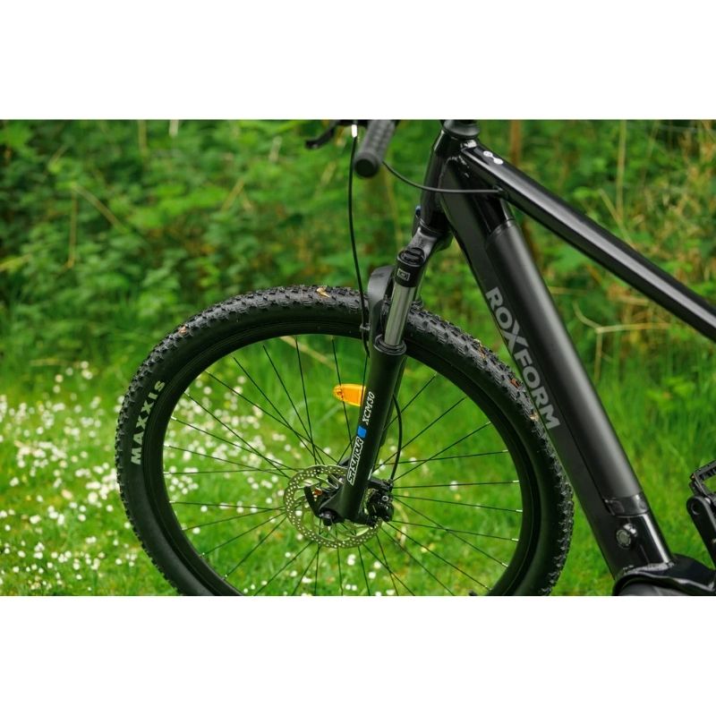 Roxform VENTURIS Mid-Drive Electric Mountain Bike 250W - 11-Speed Gears - Charge & Glide