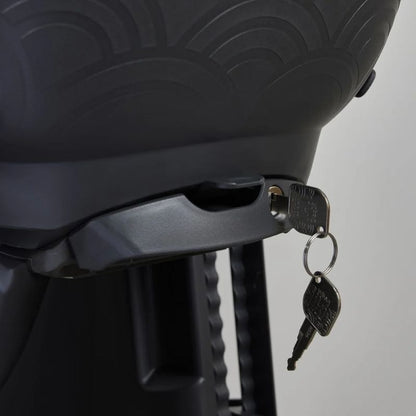 Roxform Urban Iki Child Seat With Carrier Mount - Green/Black, 9 Months to 6 Years - Charge & Glide