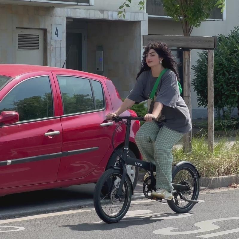 UTO Afternoon OG20 Folding City Commuter Electric Bike - 250W