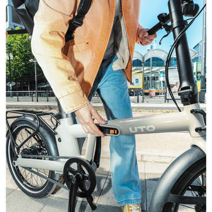 UTO Afternoon PRO20 Smart Folding City Commuter Electric Bike - 250W