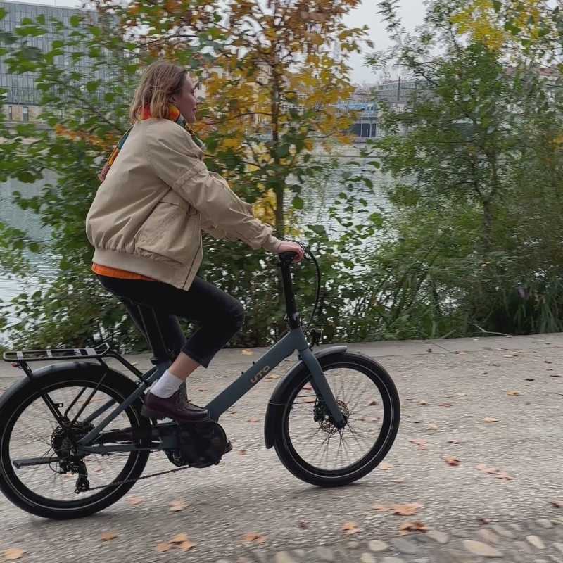 UTO Evening OG24 Compact Step-Through City Commuter Electric Bike - 250W