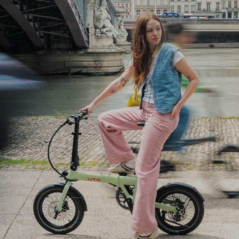 UTO Morning OG16 Folding City Commuter Electric Bike - 250W