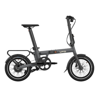 UTO Morning PRO16 Smart Folding City Commuter Electric Bike - 250W