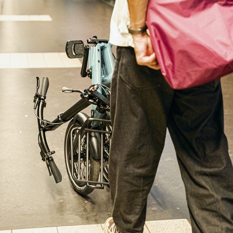 UTO Morning PRO16 Smart Folding City Commuter Electric Bike - 250W