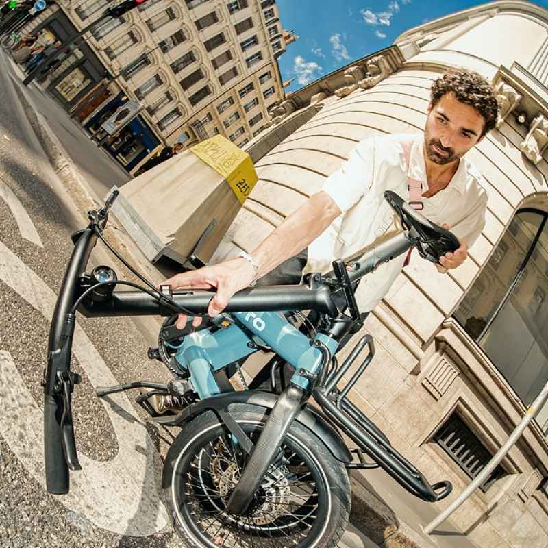 UTO Morning PRO16 Smart Folding City Commuter Electric Bike - 250W