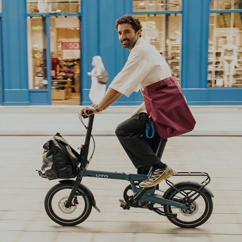 UTO Morning PRO16 Smart Folding City Commuter Electric Bike - 250W